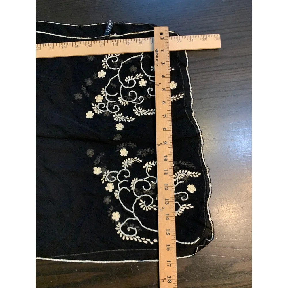 Zazou black sheer